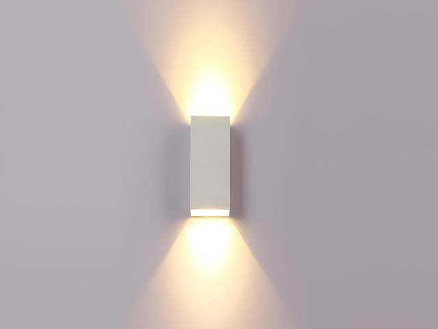 4 x 12w led wit wandlamp duo licht verstelbaar waterdicht - afbeelding 6 van  8