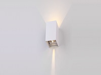 4 x 12w led wit wandlamp duo licht verstelbaar waterdicht - afbeelding 3 van  8