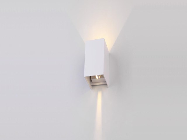 4 x 12w led wit wandlamp duo licht verstelbaar waterdicht - afbeelding 3 van  8