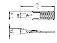 4 x 150w 5000k led straat verlichtingen waterdicht kantelbaar - afbeelding 5 van  6