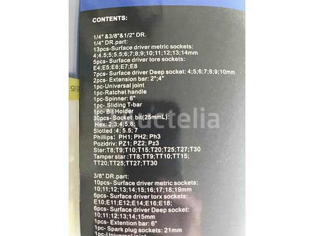 4 x 172 delige professionele doppenset - afbeelding 2 van  7