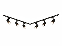 4 x 2 meter pro set railverlichting met 6 st 18w 4000k railspot - afbeelding 11 van  12
