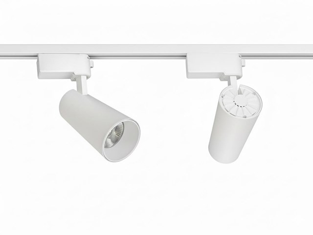 4 x 2 meter pro set railverlichting met 6 st 18w 4000k railspot - afbeelding 9 van  9