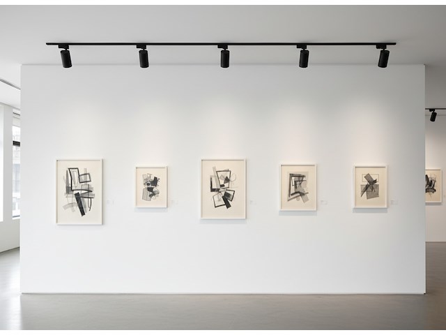 4 x 2 meter railsysteem met 6 st railspot gu10 fitting met ring - afbeelding 3 van  7