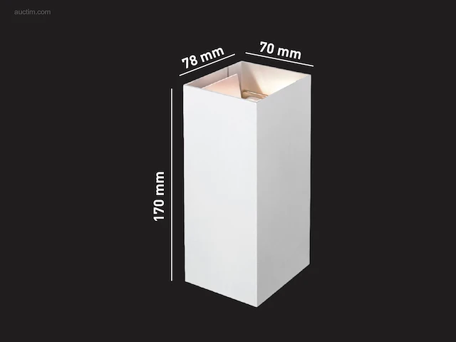(4 x) 4 x 12w led wit wandlamp duo licht... - afbeelding 7 van  8