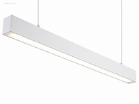(4 x) 4 x 40w led 120cm linear design hanglamp... - afbeelding 3 van  10