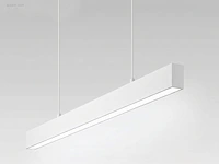 (4 x) 4 x 40w led 120cm linear design hanglamp... - afbeelding 7 van  10