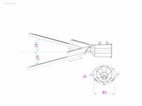 (4 x) 4 x 50w 5000k led straatverlichting met... - afbeelding 10 van  11