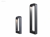 (4 x) 4 x 7w led zand zwart tuinlamp 60cm warm... - afbeelding 6 van  8