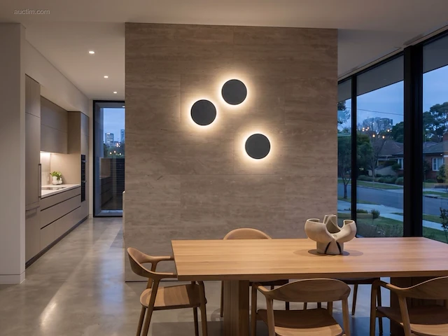 (4 x) 4 x 8.5w led wandlamp rond design 3in1... - afbeelding 1 van  8