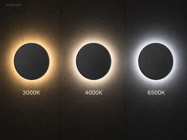 (4 x) 4 x 8.5w led wandlamp rond design 3in1... - afbeelding 8 van  8