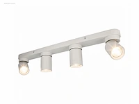 (4 x) 4 x gu10 opbouwspot armatuur 4 cilinder... - afbeelding 4 van  5
