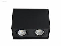 (4 x) 4 x gu10 opbouwspot armatuur dual fittingen... - afbeelding 2 van  7