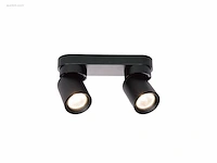 (4 x) 4 x gu10 opbouwspot armatuur dubbel...