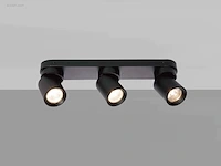 (4 x) 4 x gu10 opbouwspot armatuur triple... - afbeelding 5 van  7