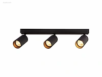 (4 x) 4 x gu10 opbouwspot armatuur triple...