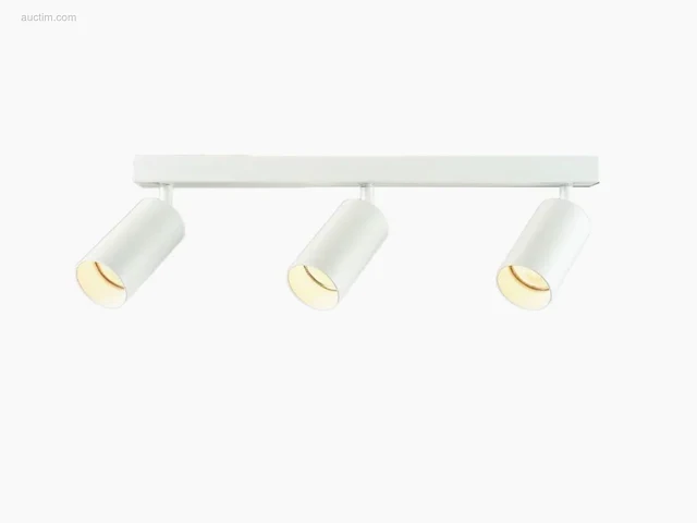 (4 x) 4 x gu10 opbouwspot armatuur triple... - afbeelding 1 van  5