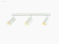 (4 x) 4 x gu10 opbouwspot armatuur triple...