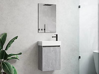 4 x 40cm toiletmeubel beton grijs - como 40-05 - afbeelding 1 van  1