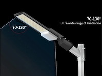 4 x 50w 3000k led straatverlichting met lens waterdicht kantelbaar