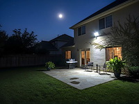 4 x 50w 5000k led breedstralers met sensor en lens waterdicht - afbeelding 4 van  8