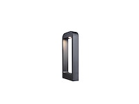 4 x 7w led zand zwart tuinlamp 30cm warm wit - afbeelding 4 van  8