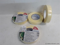 4 x afplaktape voor bochten 50mx33mm - afbeelding 1 van  2