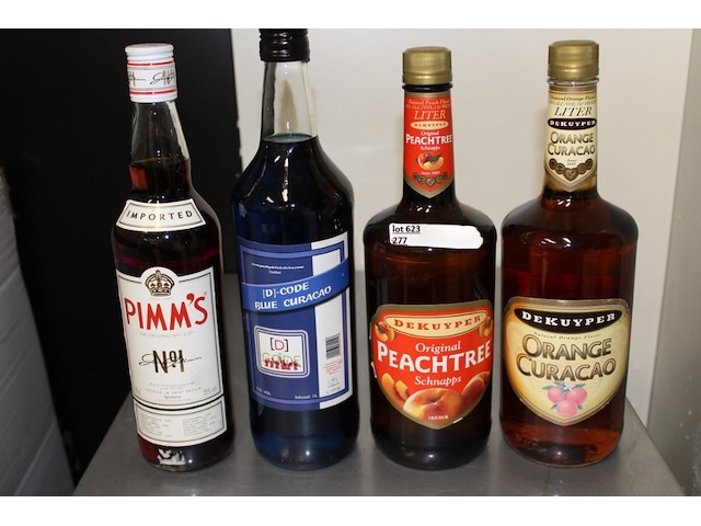 4 x alcoholische dranken - afbeelding 1 van  1