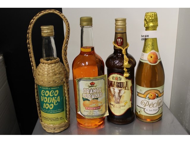 4 x alcoholische dranken - afbeelding 1 van  1