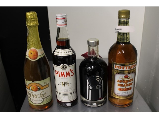 4 x alcoholische dranken - afbeelding 1 van  1