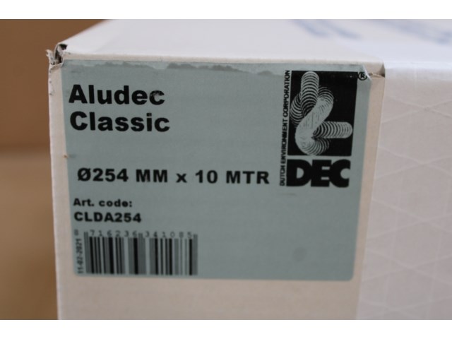 4 x aludec classic aluminium flexibel ø254 - 10 meter - afbeelding 1 van  1