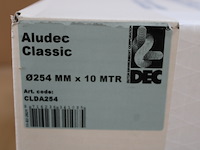 4 x aludec classic aluminium flexibel ø254 - 10 meter - afbeelding 1 van  1