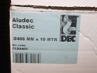 4 x aludec classic aluminium flexibel ø406 - 10 meter - afbeelding 1 van  1