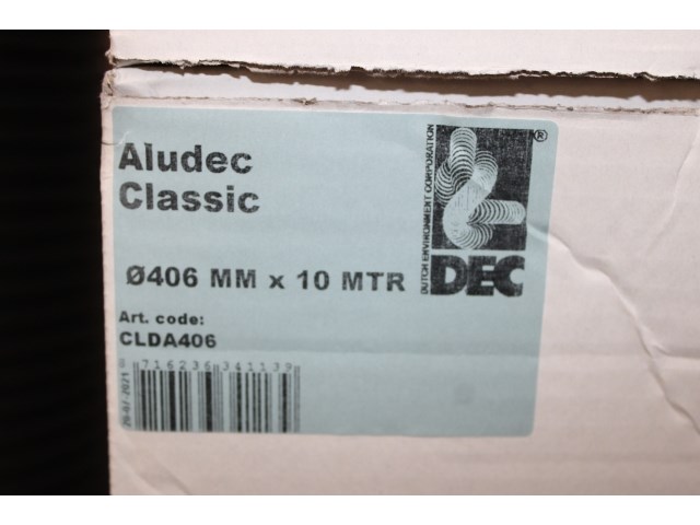 4 x aludec classic aluminium flexibel ø406 - 10 meter - afbeelding 1 van  2