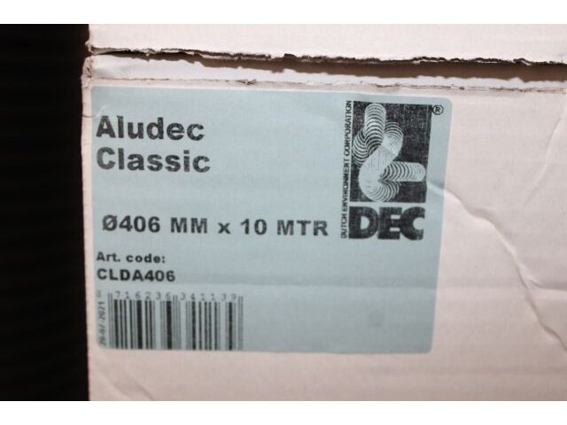 4 x aludec classic aluminium flexibel ø406 - 10 meter - afbeelding 2 van  2