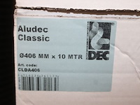 4 x aludec classic aluminium flexibel ø406 - 10 meter - afbeelding 2 van  2