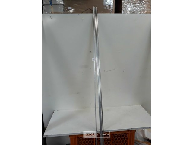 4 x aluminium volle buis 2m 6mm - afbeelding 2 van  3