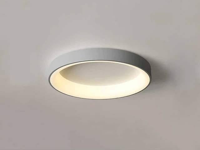 4 x anello led plafond lamp grijs - afbeelding 1 van  7