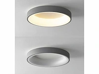 4 x anello led plafond lamp grijs - afbeelding 6 van  7