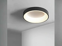 4 x anello led plafond lamp zwart