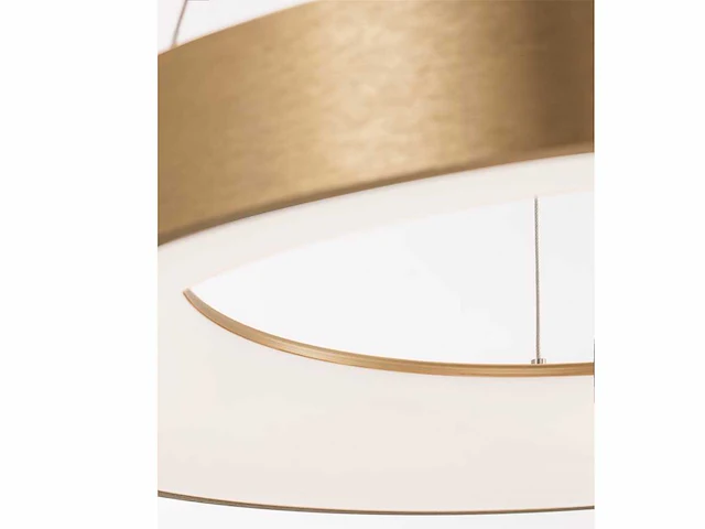 4 x annello hanglamp goud, led 36w, 3000k - afbeelding 2 van  9