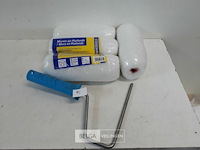 4 x anti-spat verfrol 18 cm + 1 beugel - afbeelding 1 van  3