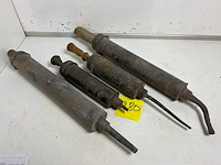 4 x antieke loden spuit - afbeelding 2 van  2