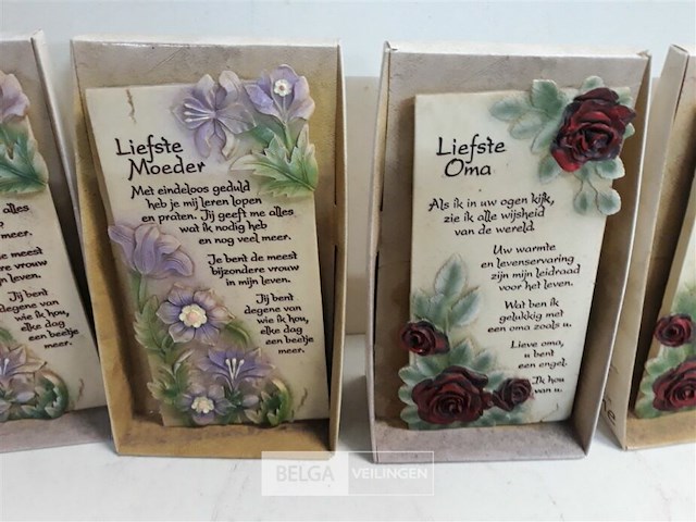 4 x art in stone 2 assorti oma/mama - afbeelding 3 van  3