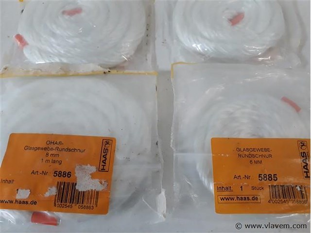 4 x asbestvrije koord 1 m 6-8 mm - afbeelding 2 van  2