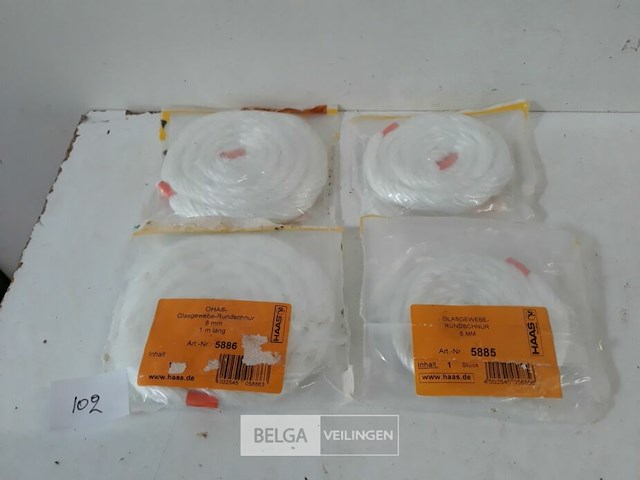 4 x asbestvrije koord 1 m 6-8 mm - afbeelding 2 van  3