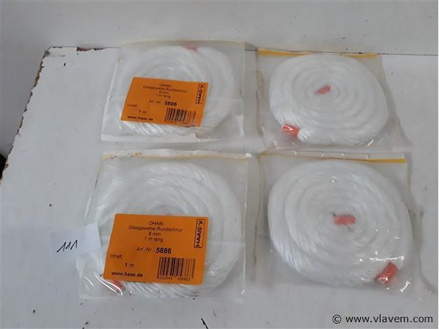 4 x asbestvrije koord 1 m 8 mm - afbeelding 1 van  2