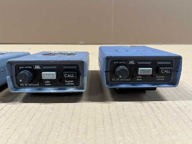 4 x asl ps19m intercom beltpack 1-channel - afbeelding 3 van  6