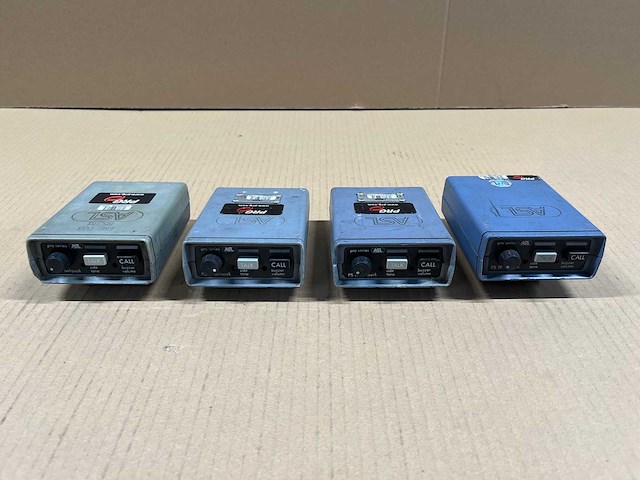 4 x asl ps19m intercom beltpack 1-channel - afbeelding 1 van  6
