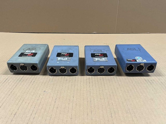 4 x asl ps19m intercom beltpack 1-channel - afbeelding 4 van  6